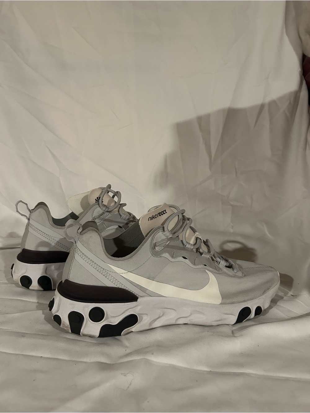 Nike React Element 55 ‘Pure Platinum’ (Size 11.5)